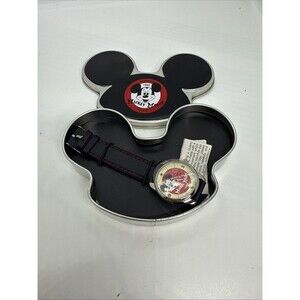 Vintage NIB Disney Mickey Mouse Club Anniversary Watch  Member Watch Tin 1955